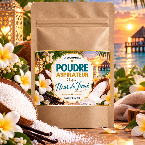 Poudre aspirateur Fleur de tiare