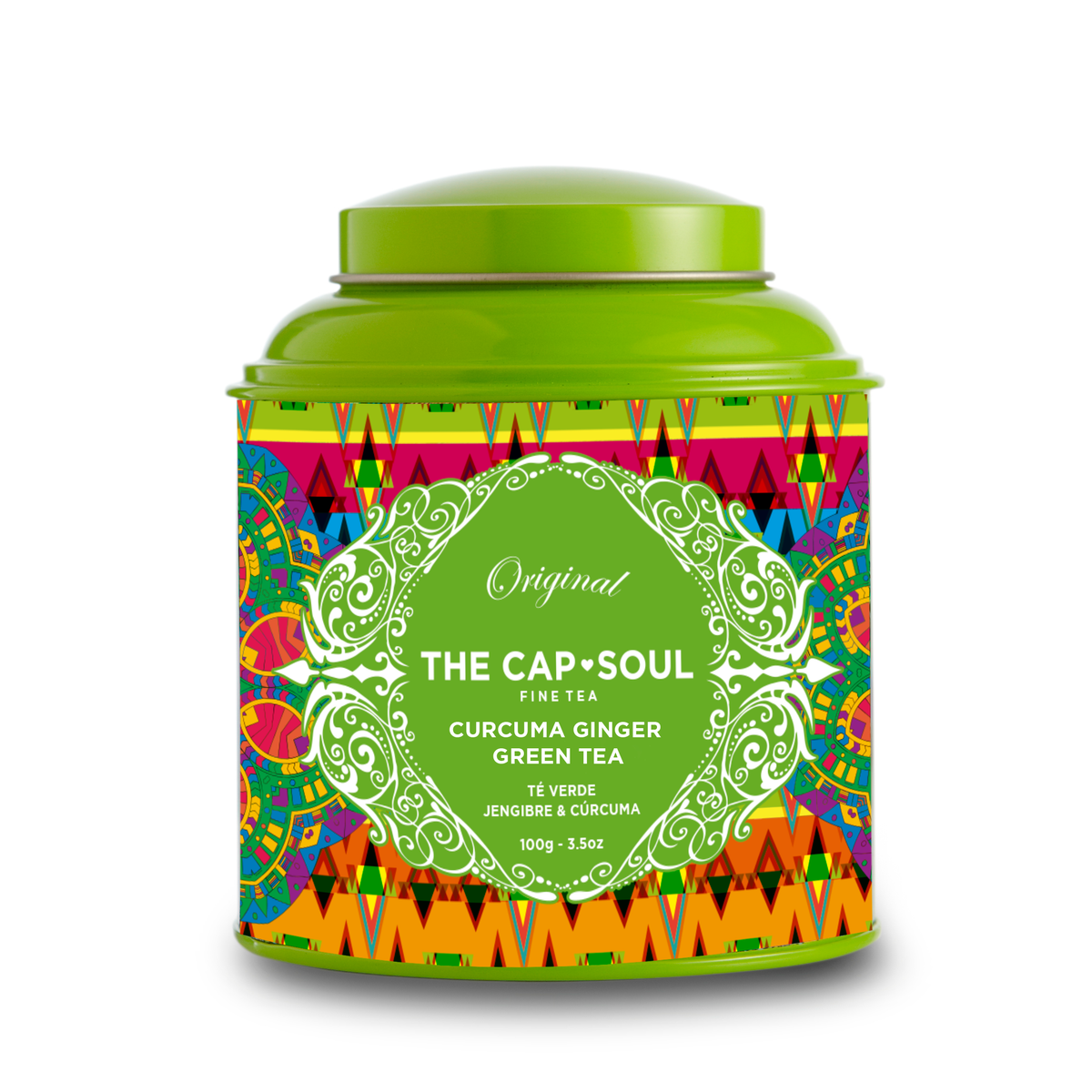 Thé Vert Gingembre Curcuma 100g