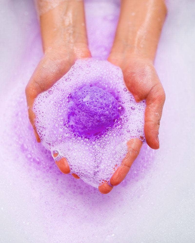 Bombe de bain Fizzer aux bleuets Tastea (150 g)