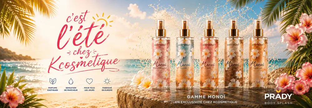 🌴🌺 Brume Corps & Cheveux Monoï Vanille Prady – 250 ml