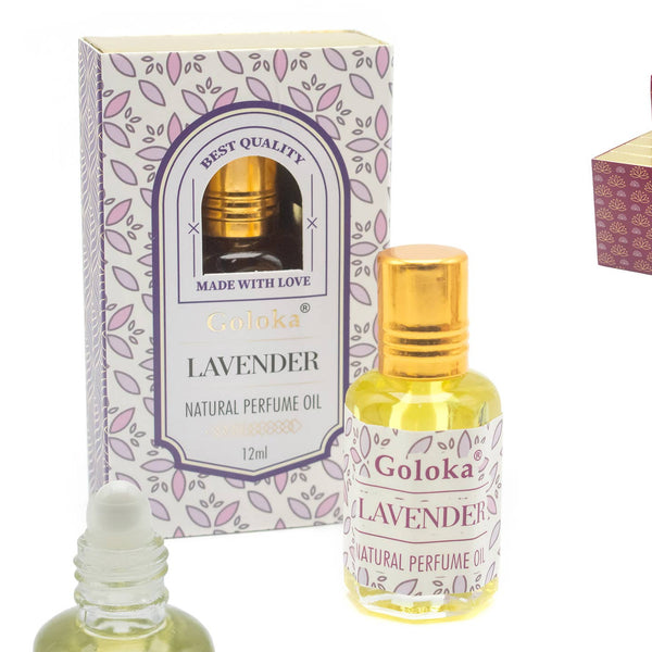 Huile Parfumée Nat. Goloka Lavande 12 ml (3 unités)