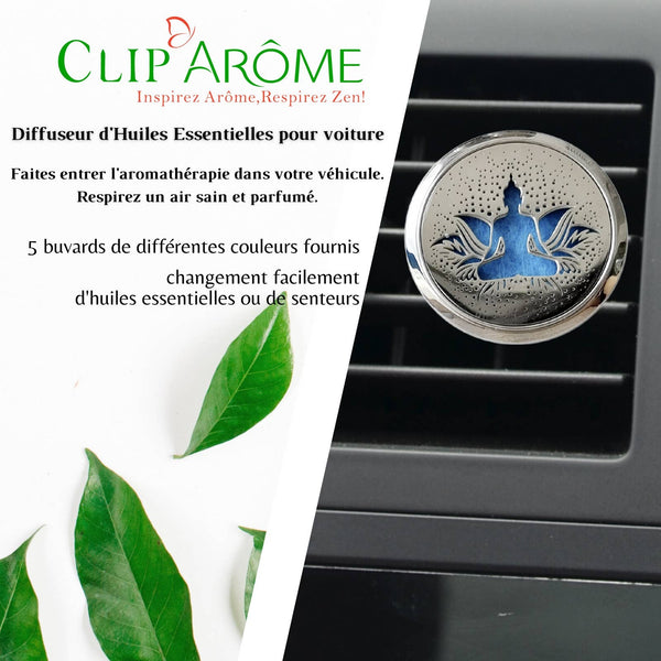 Diffuseur Voiture Clip'Arôme - Bodhi