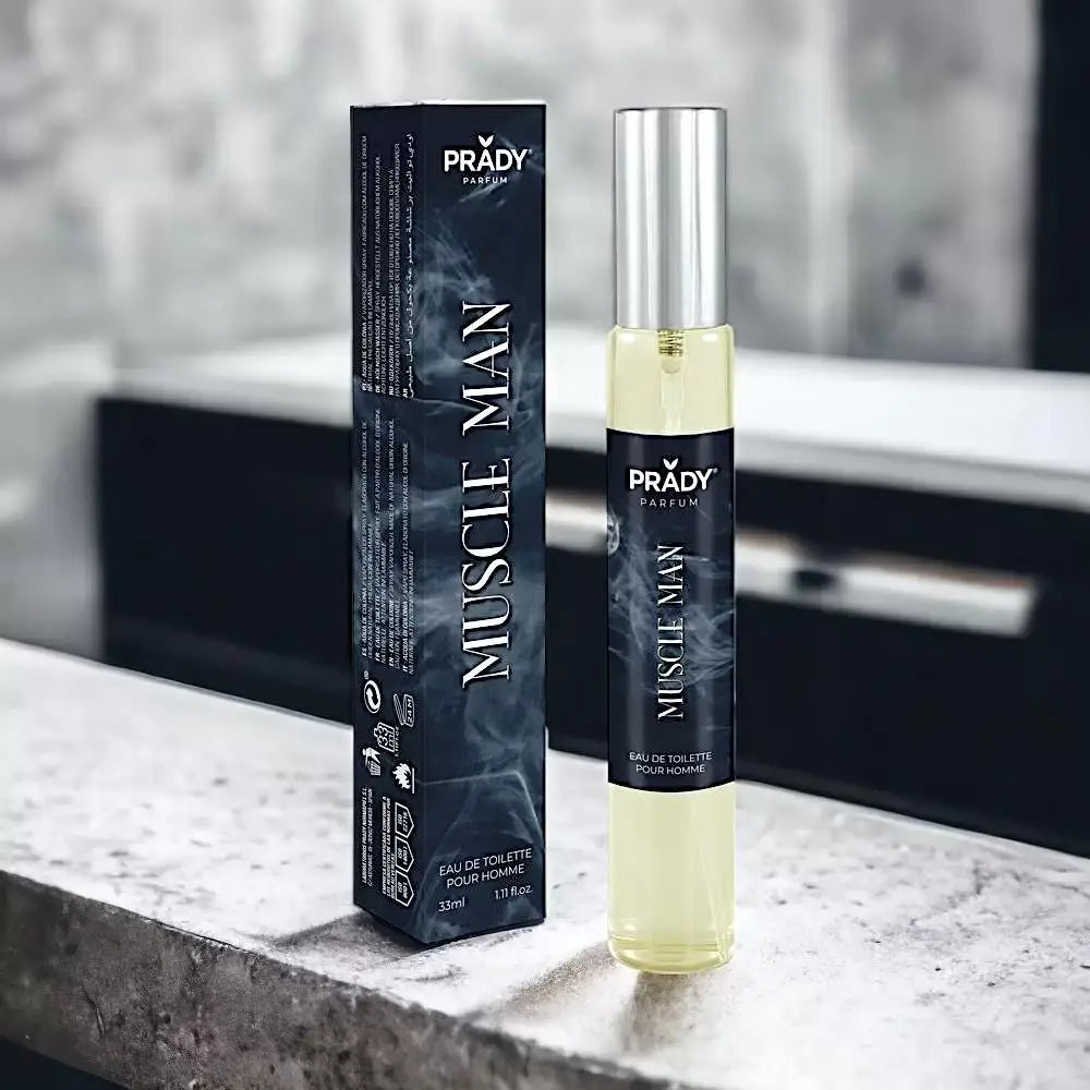 EAU DE TOILETTE MUSCLE MAN HOMME PRADY 33ML