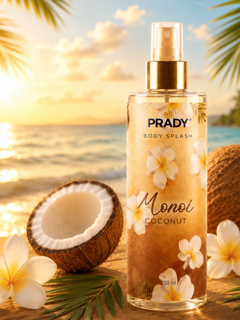 🥥🌴 Brume Corps & Cheveux Monoï Coco Prady – 250 ml
