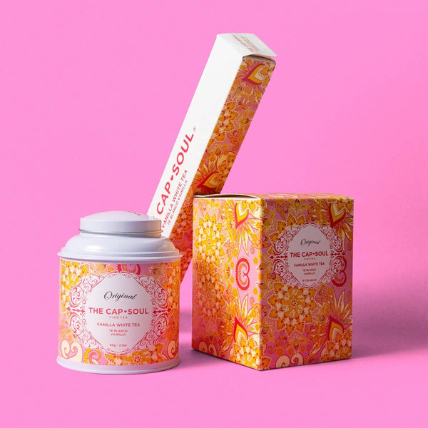 Thé Blanc Vanille - Thé Blanc en vrac boîte 60g
