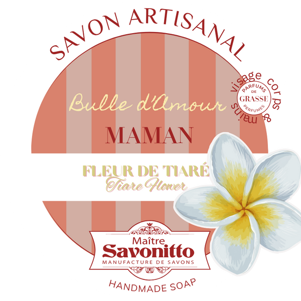 Savon Fleur de Tiaré 100g - Édition Spéciale Fête des Mères