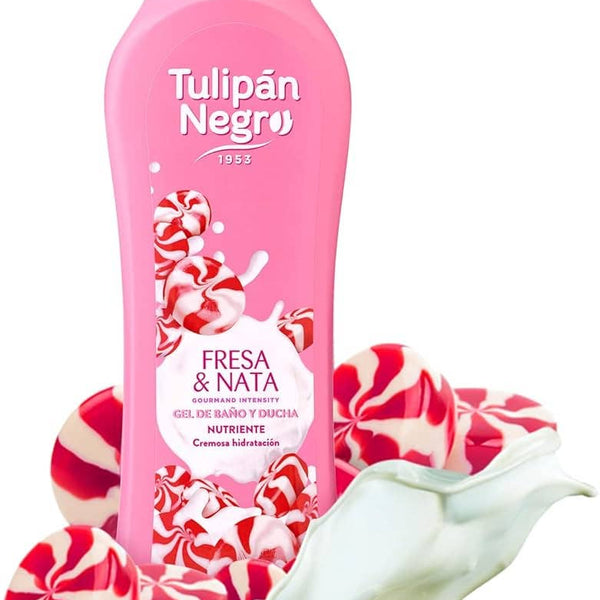 GEL DOUCHE TULIPAN NEGRO 650ML XXXL FRAISE CHANTILLY