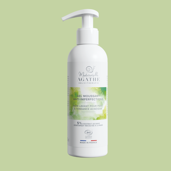 Gel moussant anti-imperfections  certifié BIO