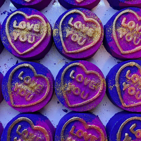 Bombe de bain Love Hearts
