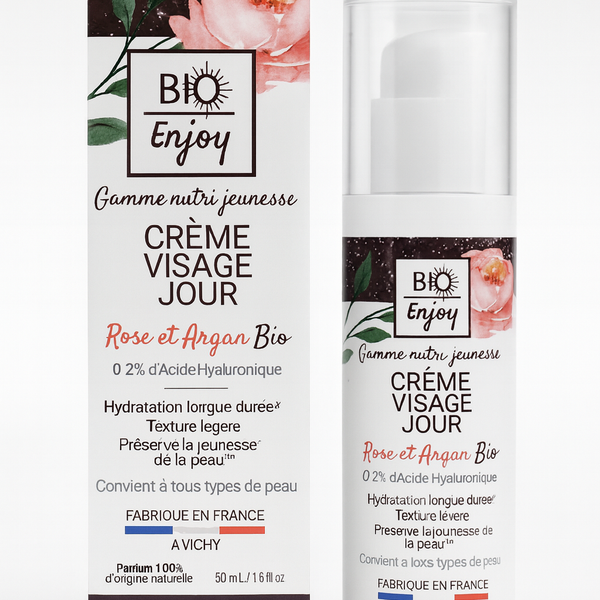 Crème de Jour Rose Argan – Certifiée Bio