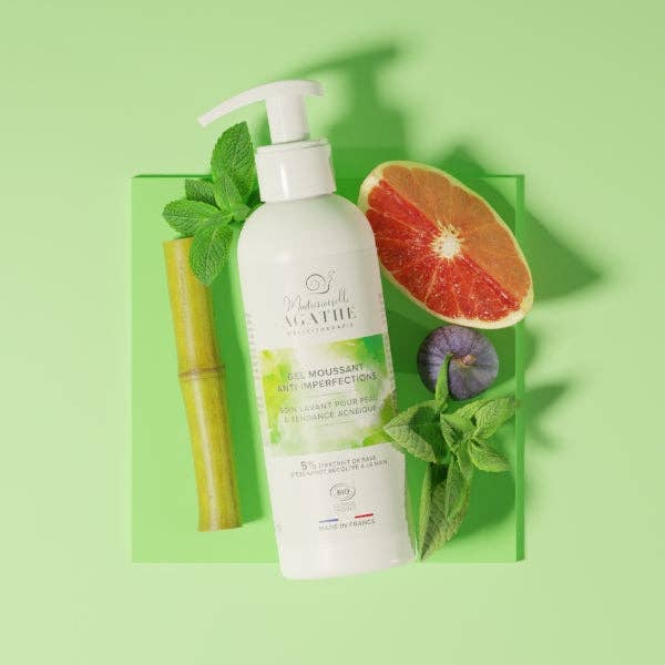 Gel moussant anti-imperfections  certifié BIO