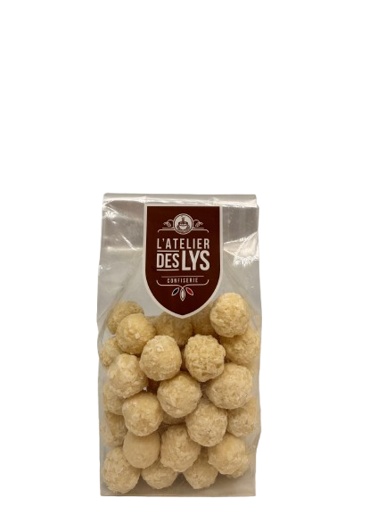 Les Croustillants chocolat blanc et noix de coco