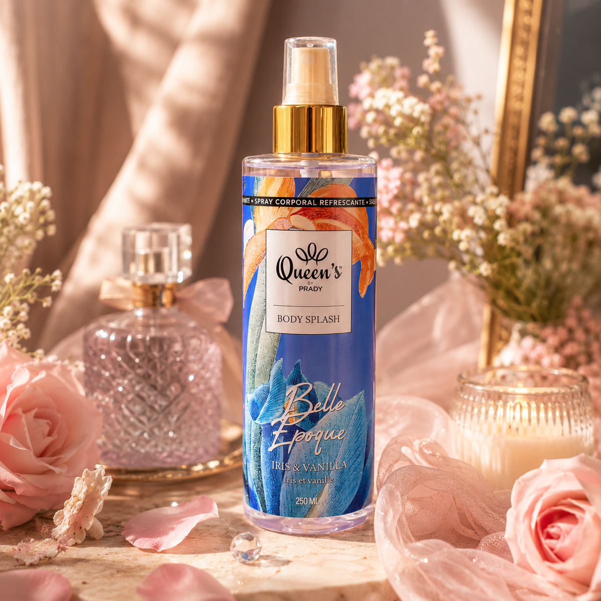 BRUME DE CORPS ET CHEVEUX BELLE EPOQUE PRADY 250ML
