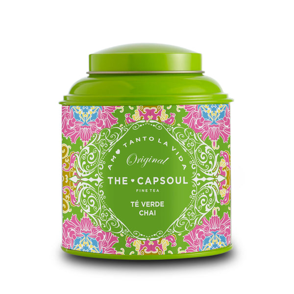 Thé Vert Chai - Thé Vert en vrac boîte 100g - The Capsoul