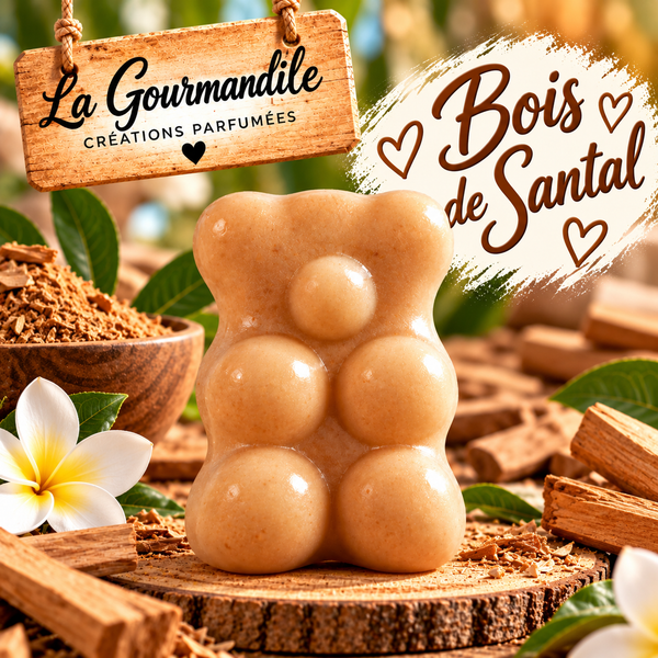 Fondant ourson bois de santal