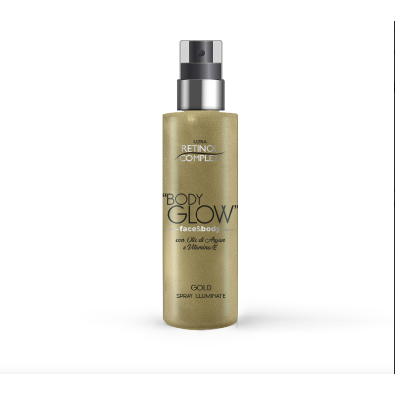 SPRAY PAILETTES BODY GLOW GOLD RETINOL 200ML