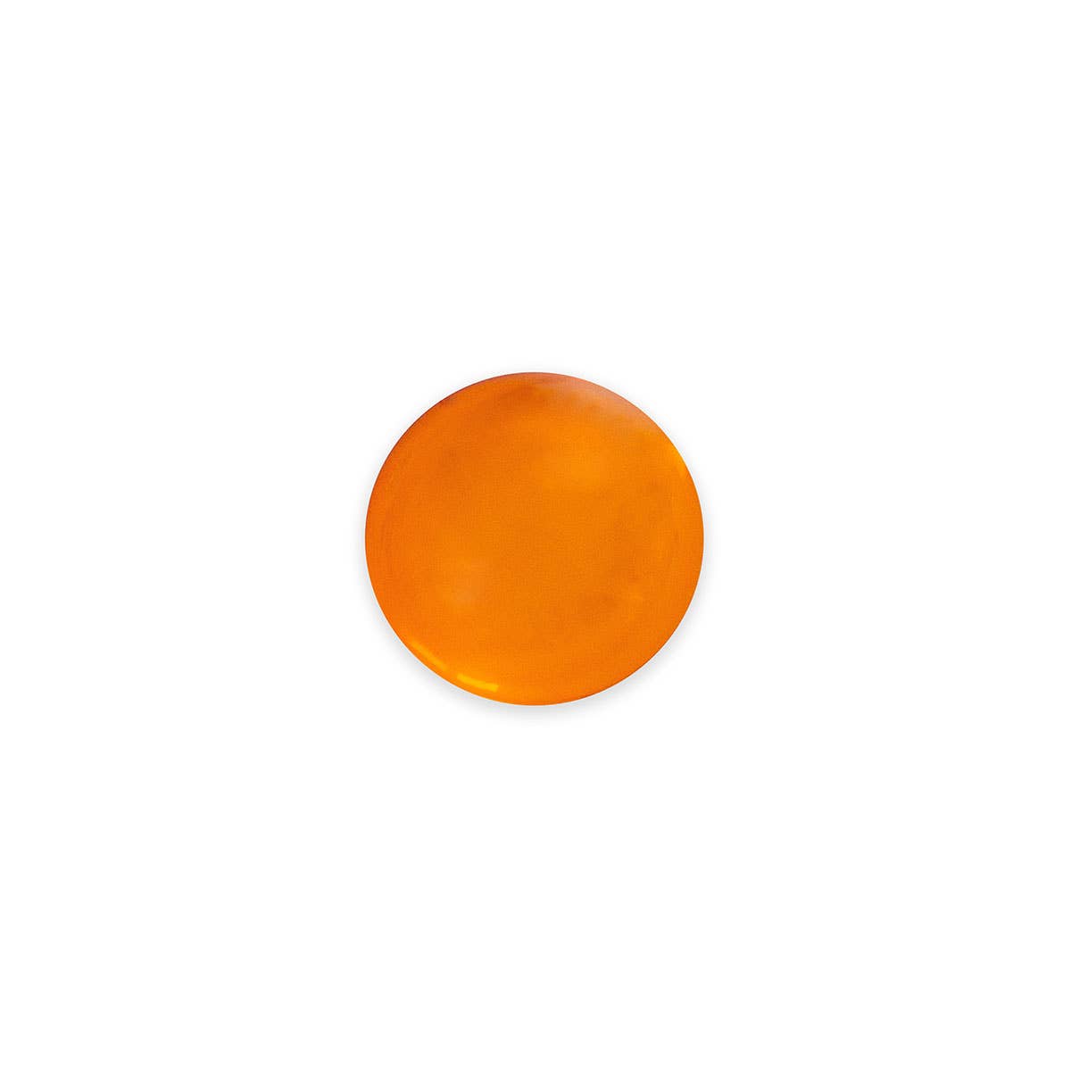 Perle de bain transparente orange, huile de bain nacrée, parfum : orange