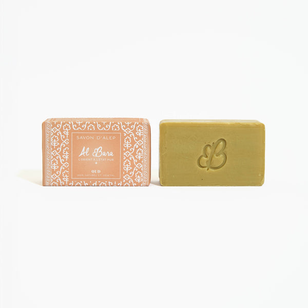 Savon d'Alep parfumé 100g oud
