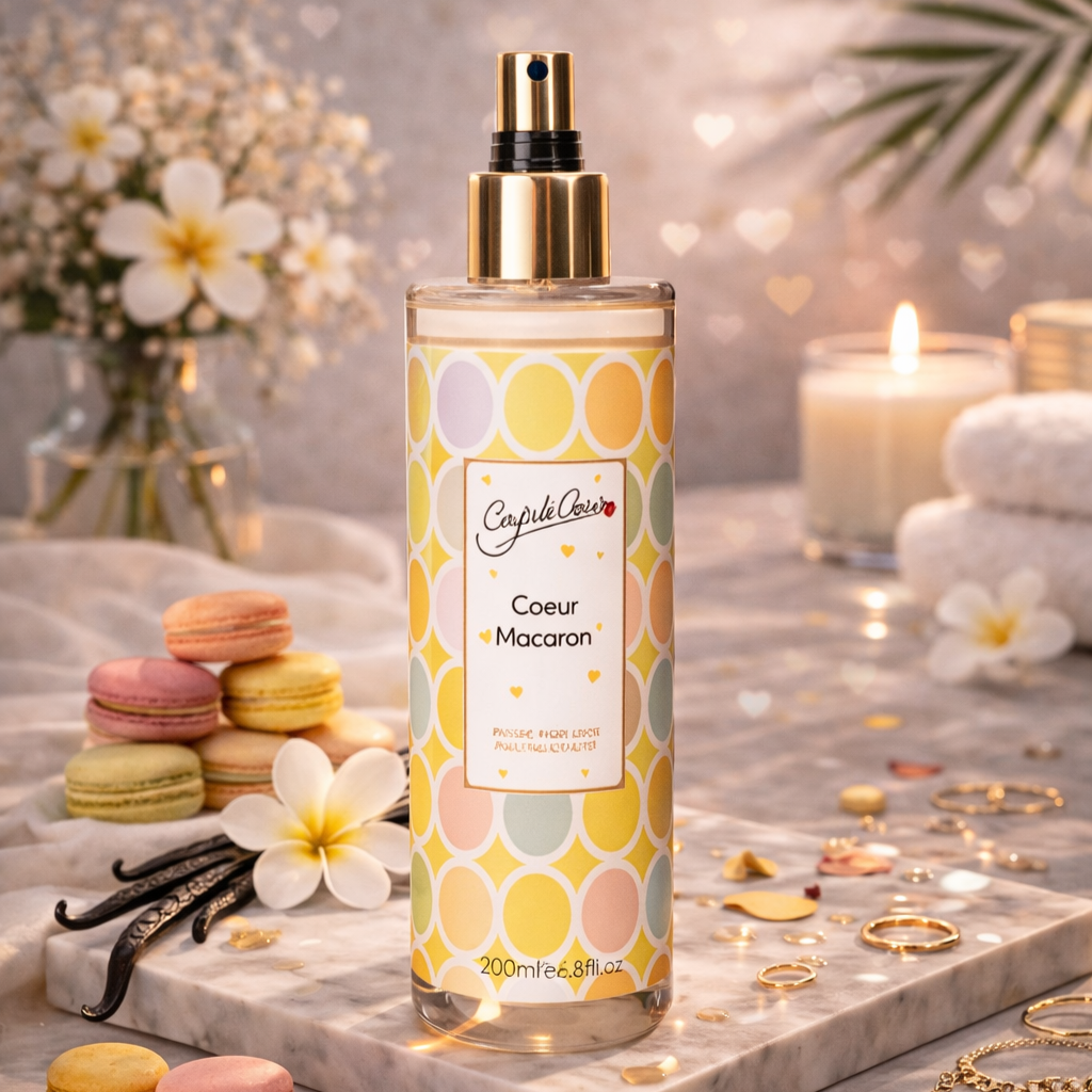 Brume parfumée Coeur Macaron