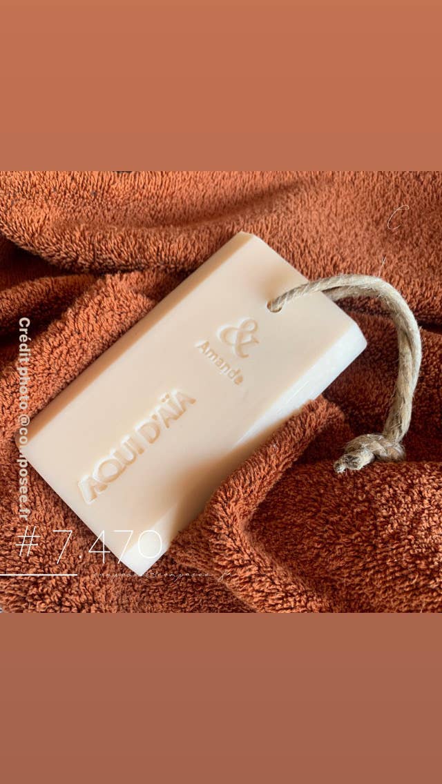 Savon sur corde Amande 110g