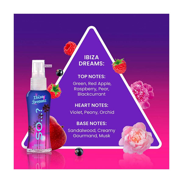 BRUME POUR LE CORPS 50ML - SO...? ESCAPES