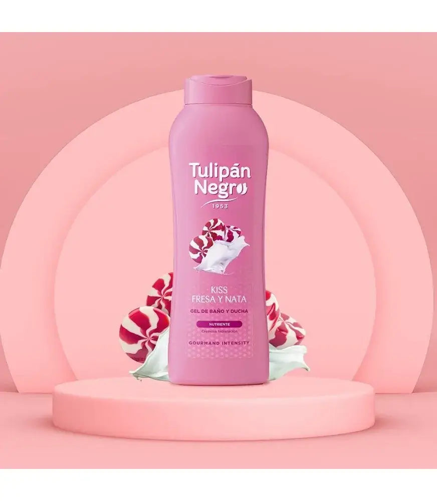 GEL DOUCHE TULIPAN NEGRO 650ML XXXL FRAISE CHANTILLY