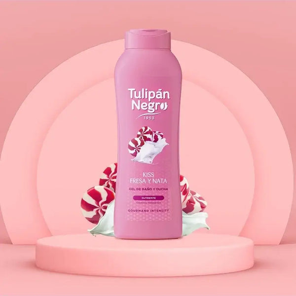 GEL DOUCHE TULIPAN NEGRO 650ML XXXL FRAISE CHANTILLY