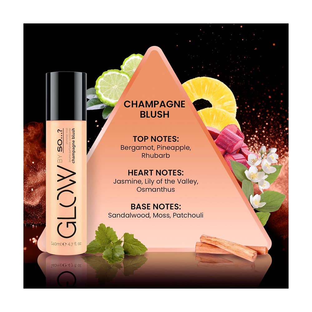 BRUME PARFUMÉE SCINTILLANTE 140ML - GLOW BY SO...?