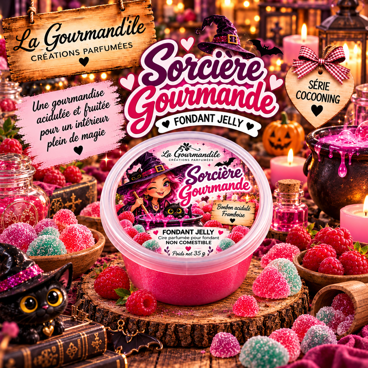 Fondant jelly Sorcière gourmande
