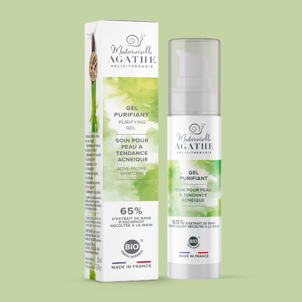 Gel anti-boutons - soin purifiant à la bave d'escargot