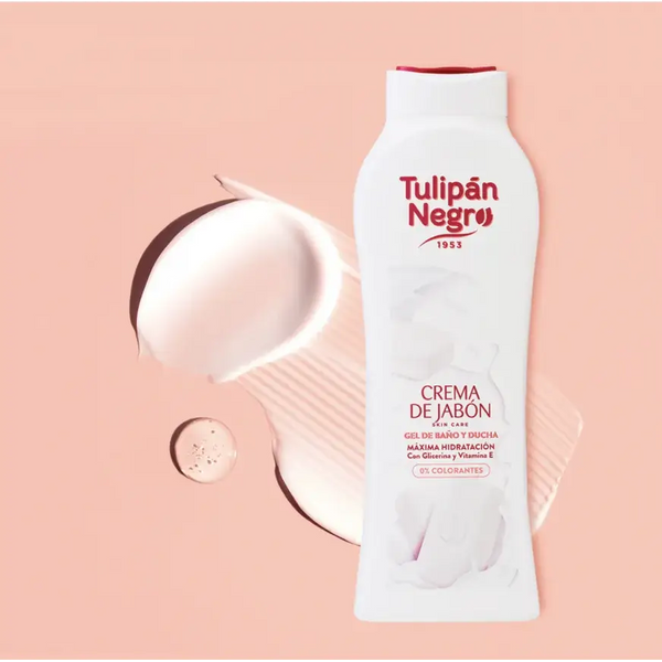 GEL DOUCHE TULIPAN NEGRO 650ML CREME DE SAVON