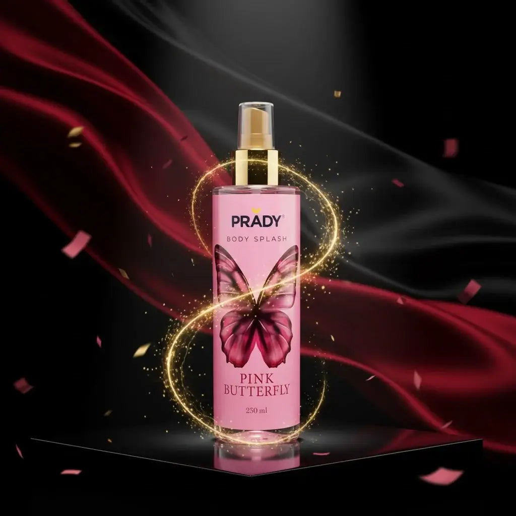 Brume Corps et Cheveux Pink Butterfly 250ml - Prady