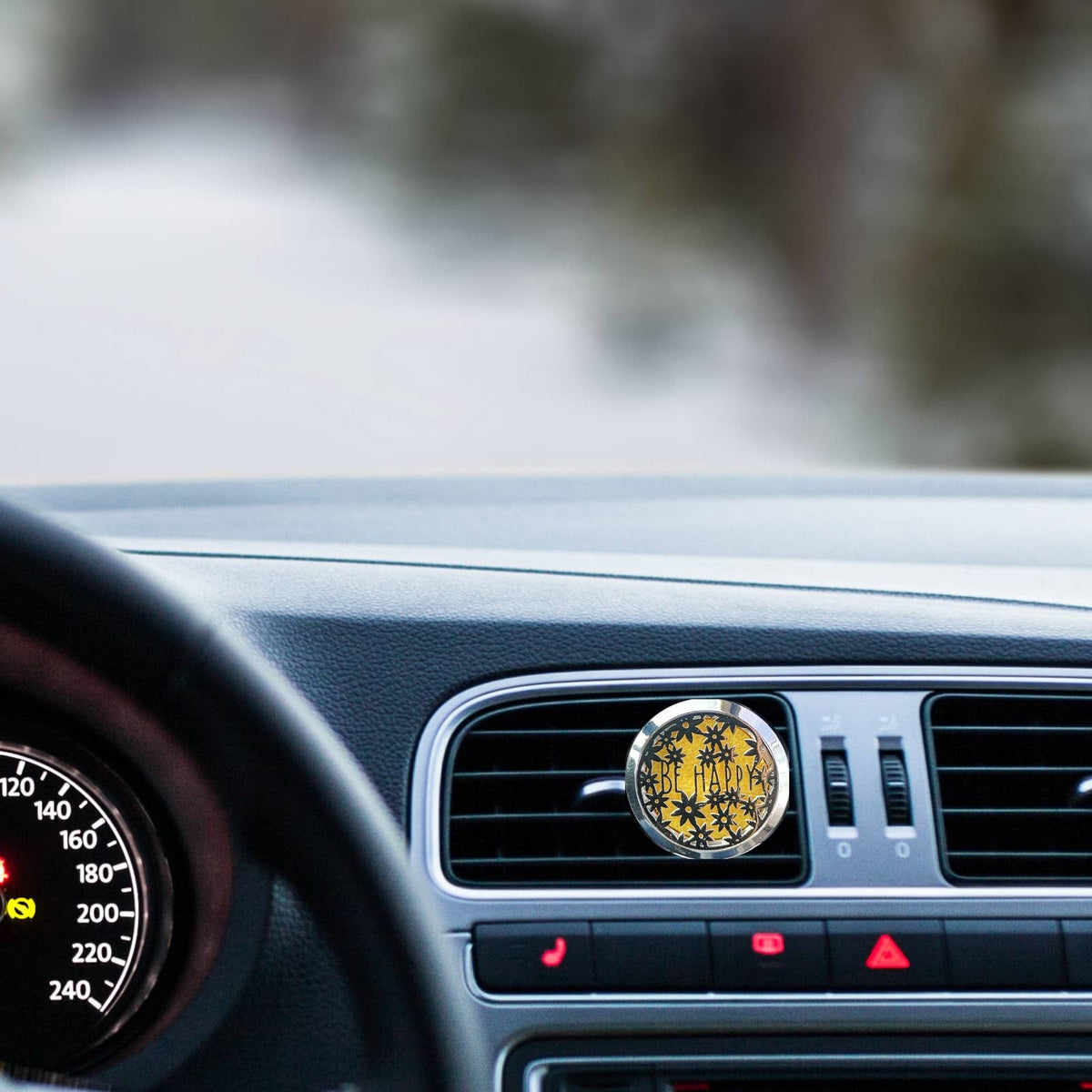 Diffuseur Voiture Clip'Arôme - Be Happy