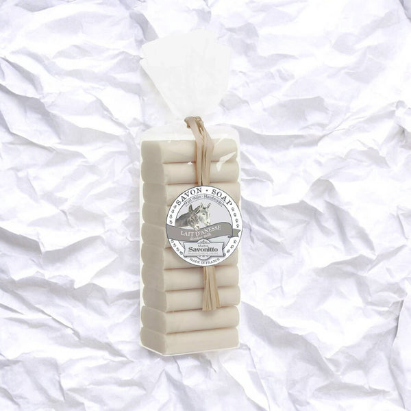 Sachet De 10 Savons 24g Au Lait D’Ânesse