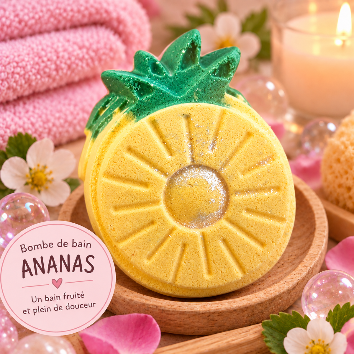 Bombe de bain PINEAPPLE
