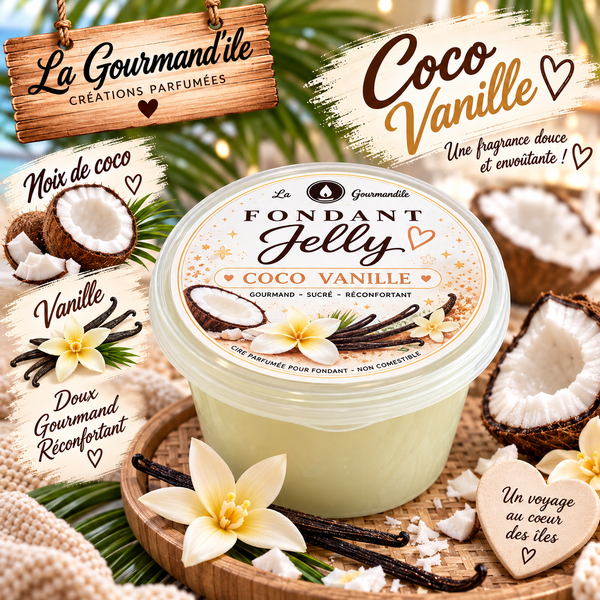 Fondant jelly Coco vanille