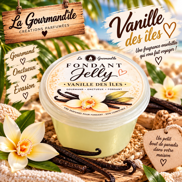Fondant jelly Vanille des îles