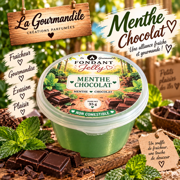 Fondant jelly Menthe chocolat
