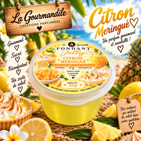 Fondant jelly Citron meringué