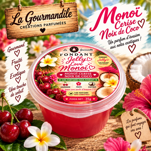 Fondant jelly Love monoï