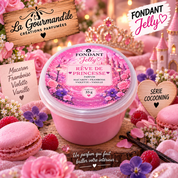 Fondant jelly Rêve de princesse