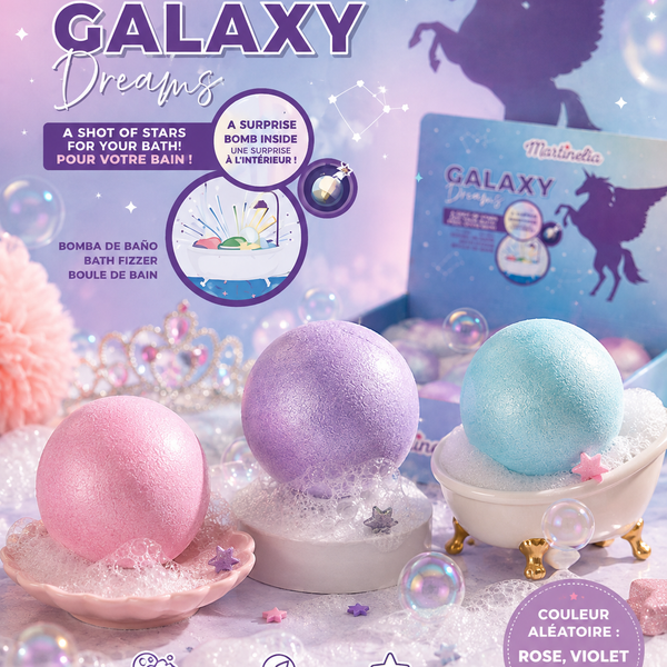 Bombe de bain surprise lumineuse - MARTINELIA