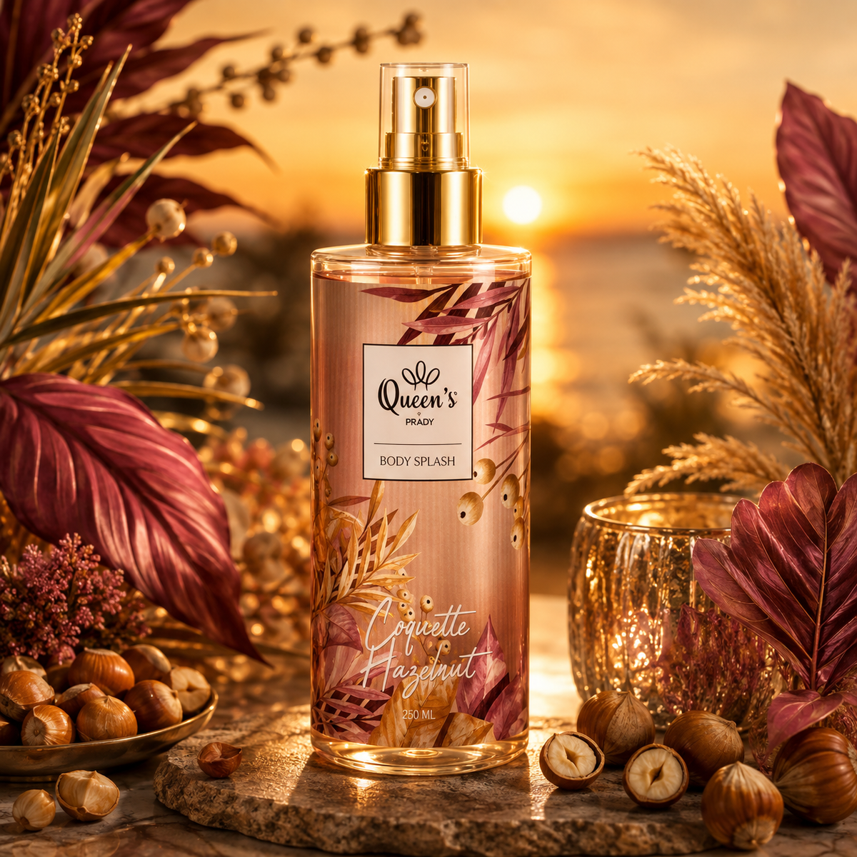 BRUME DE CORPS ET CHEVEUX CROQUETTE HAZELNUT PRADY 250ML