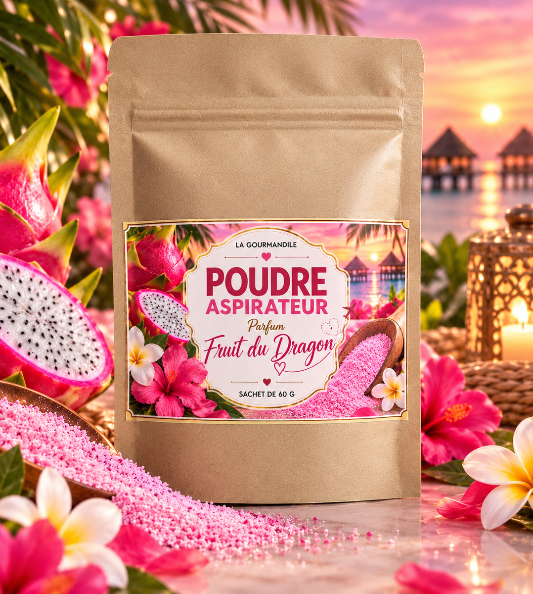 Poudre aspirateur Fruit du dragon