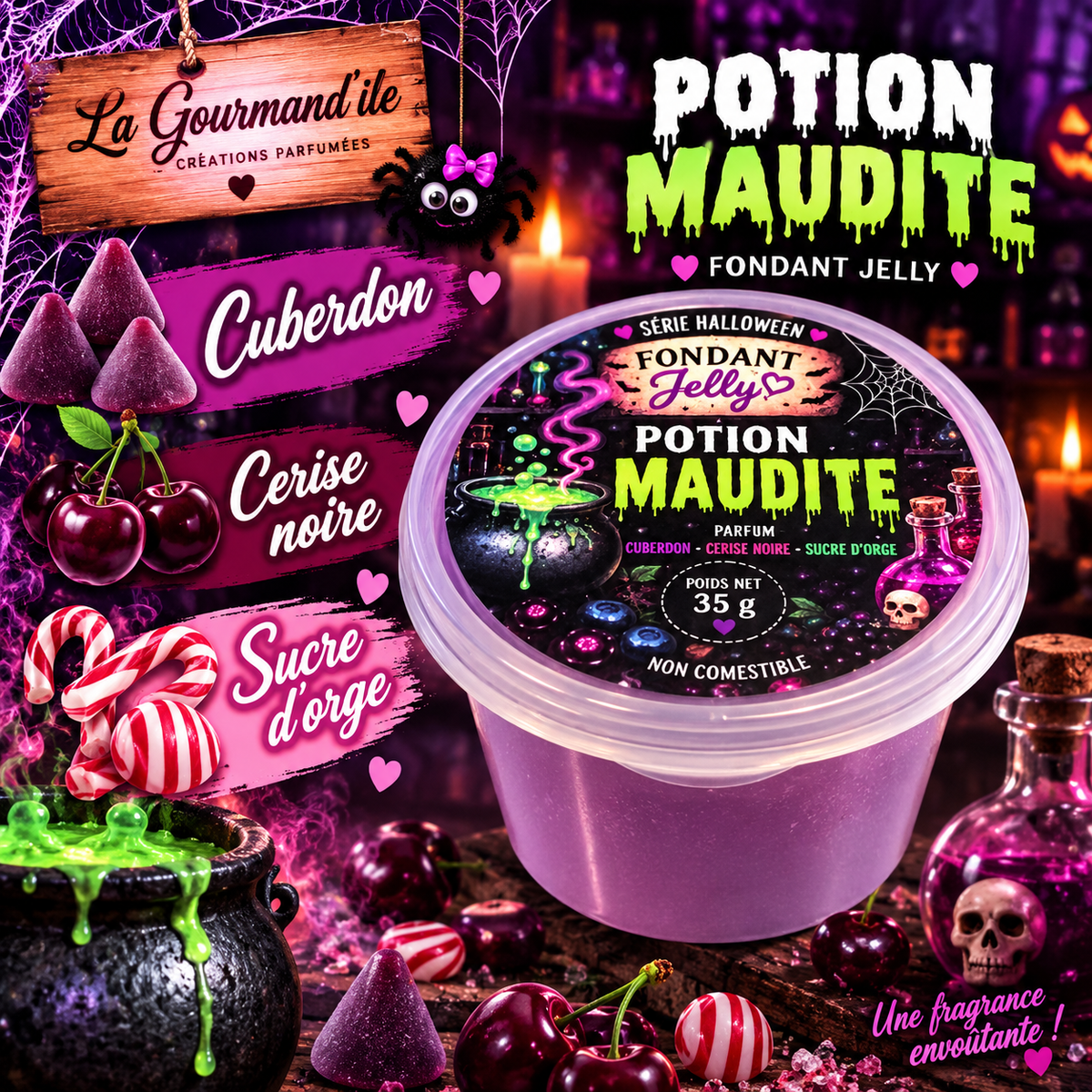 Fondant Potion maudite