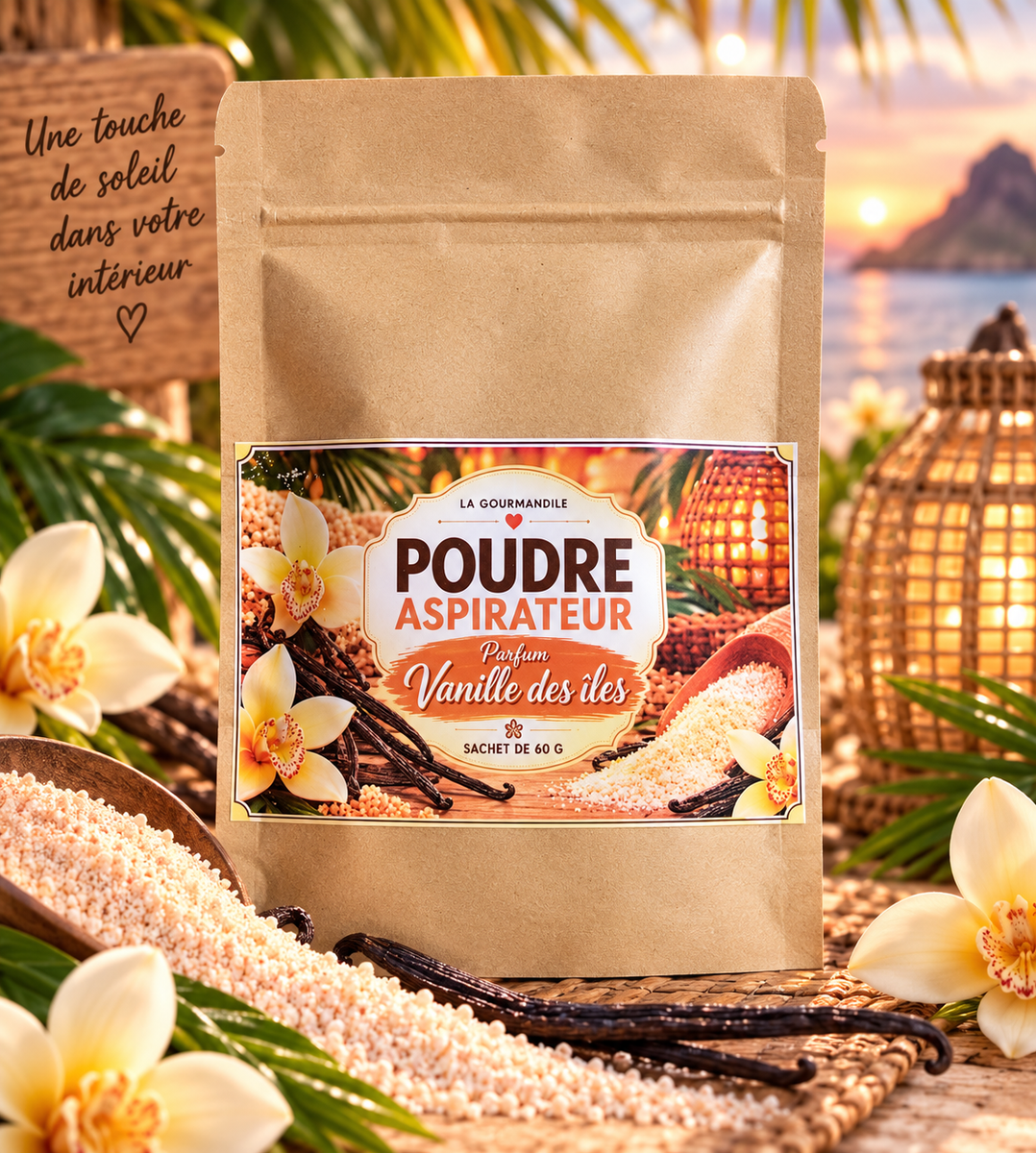 Poudre pour aspirateur Vanille de Madagascar