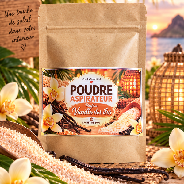 Poudre pour aspirateur Vanille de Madagascar