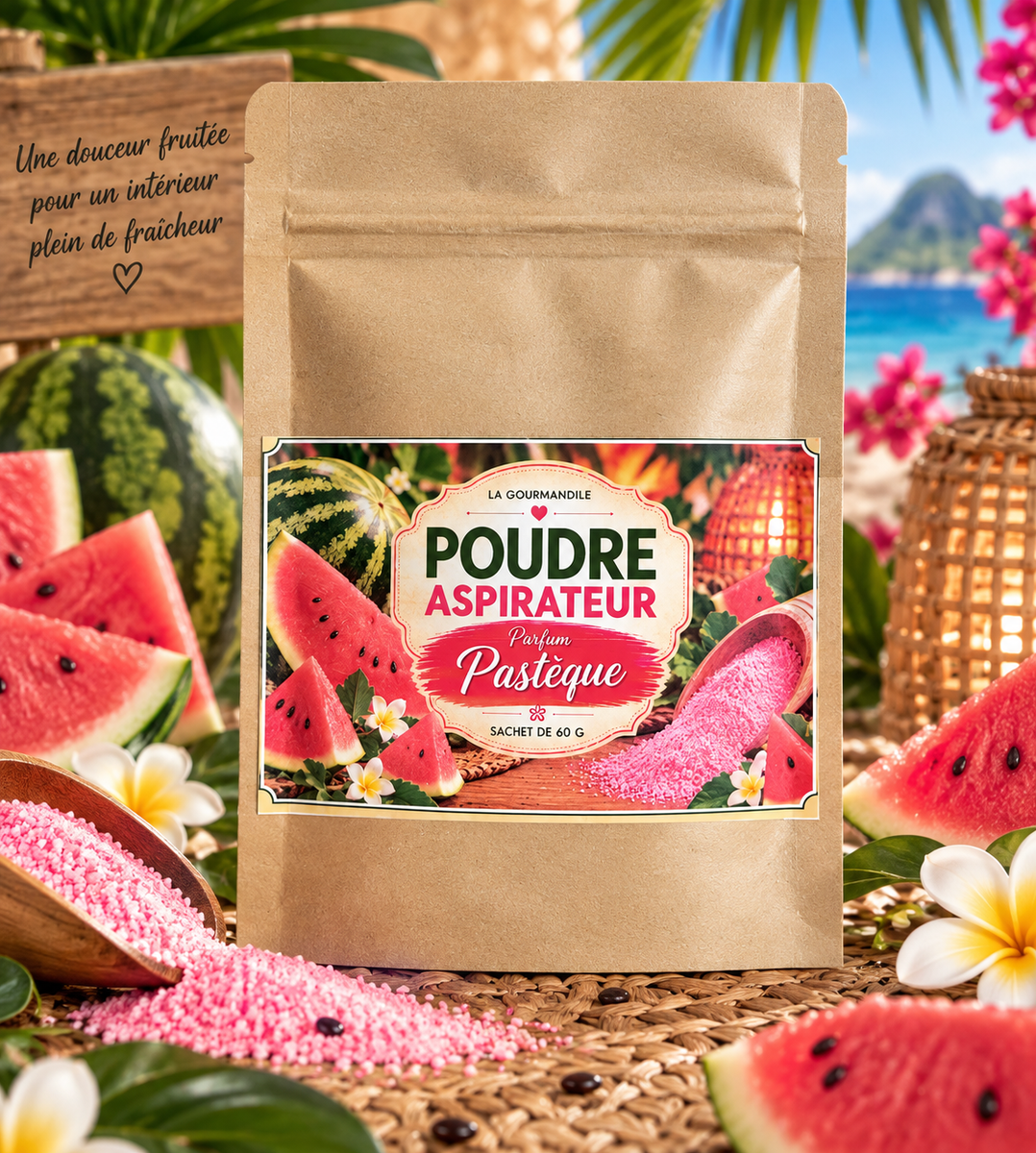 Poudre aspirateur Pastèque