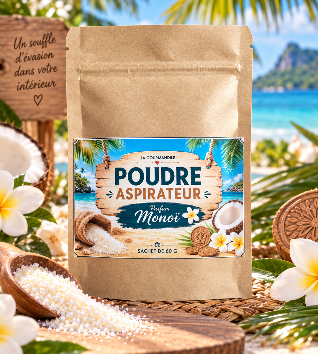 Poudre pour aspirateur Monoï