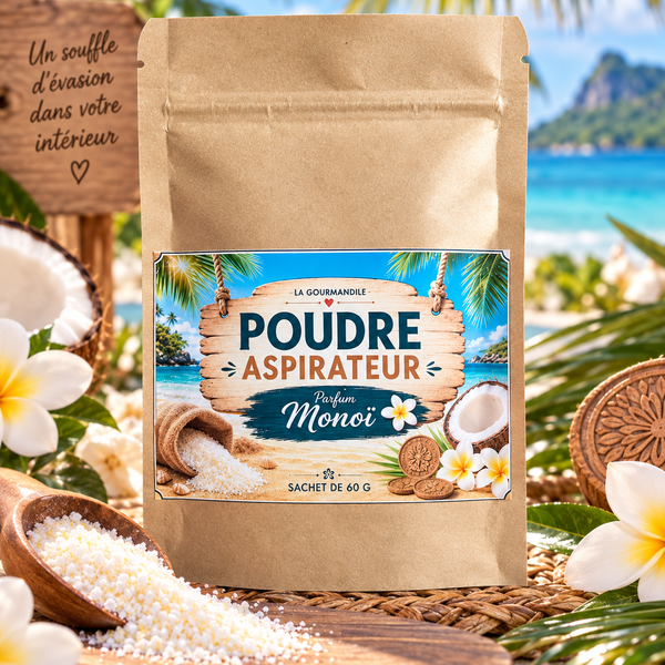 Poudre pour aspirateur Monoï